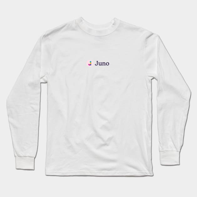 Juno Color Logo Long Sleeve T-Shirt by Join Juno